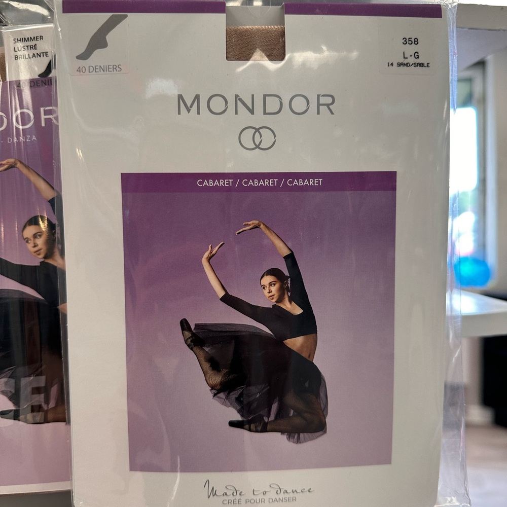 Mondor Sand Shimmer Tights